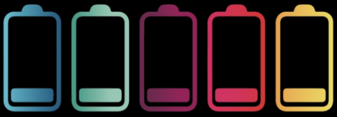 GC Index proclivity coloured batteries